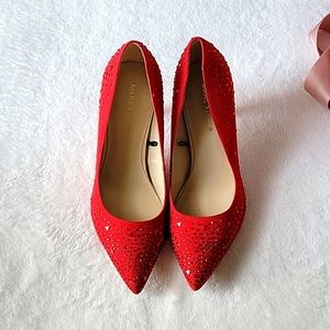 COPY - Mark Fisher Sparkly Red Heels 👠 |size:5.5